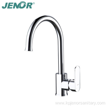 New Supporing Chrome Single Handle Brass Kitchen Faucet